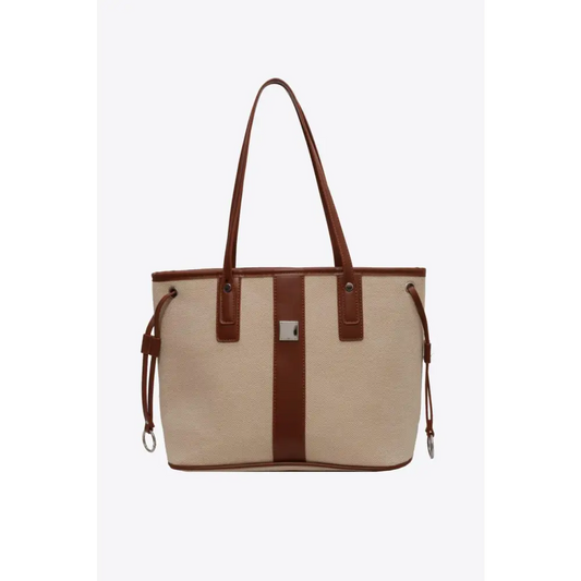 PU Leather Tote Bag - CM Fashion