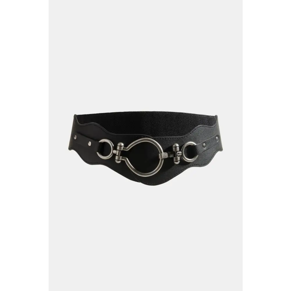 PU Leather Zinc Alloy Buckle Belt