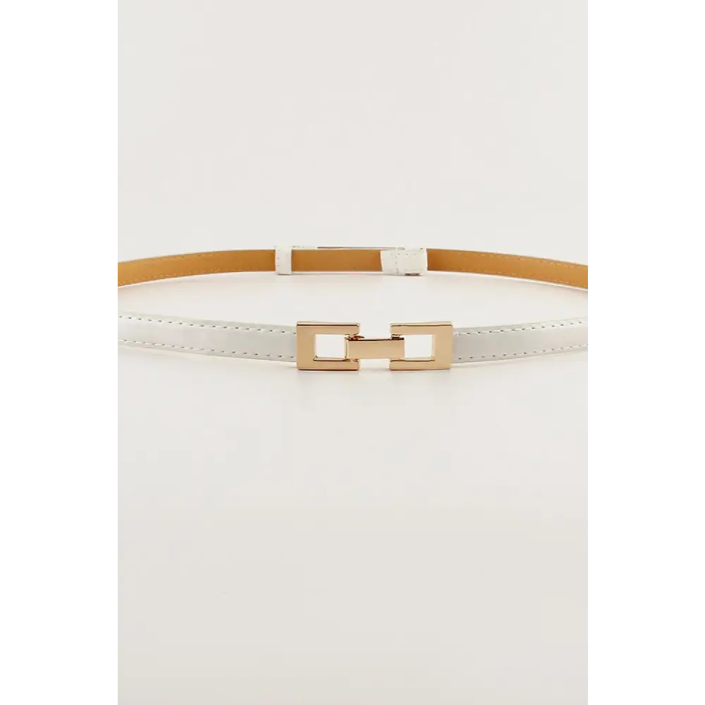 PU Skinny Belt