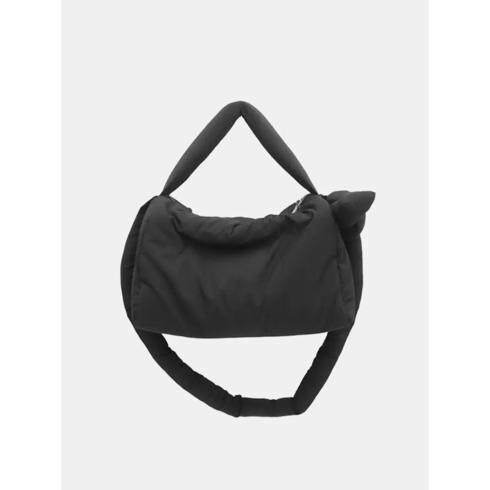 Puffy Nylon Medium Crossbody Bag