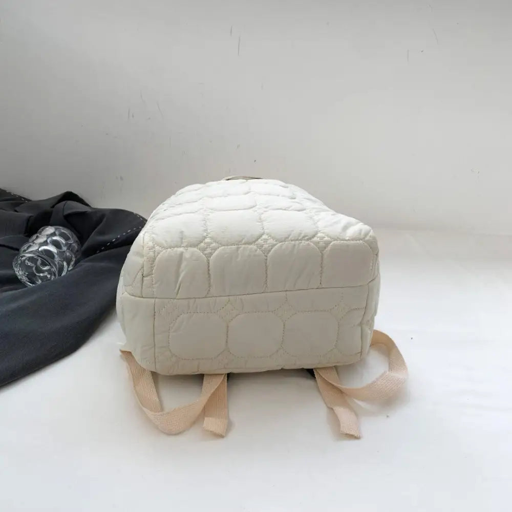 Dawnlight Quilted Polyester Backpack - Perfect for Daily Use