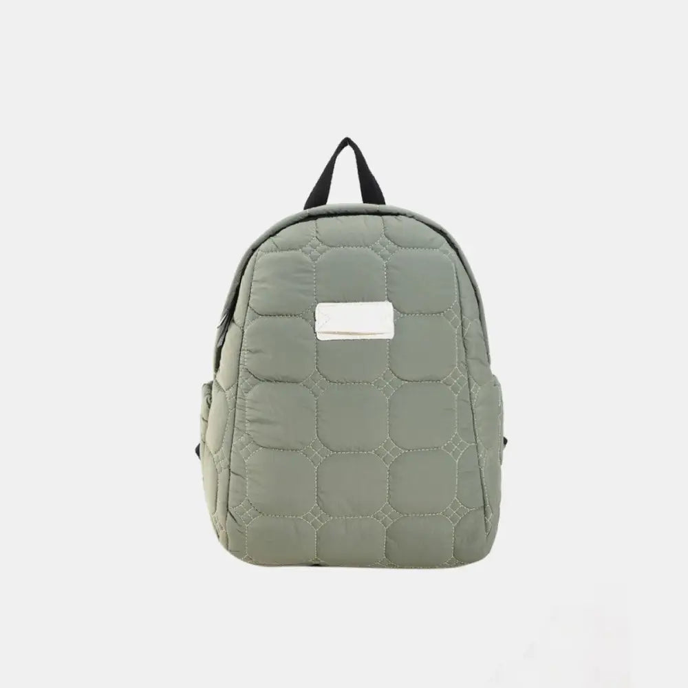 Dawnlight Quilted Polyester Backpack - Perfect for Daily Use