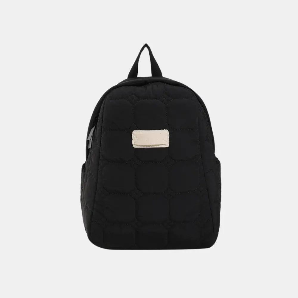 Dawnlight Quilted Polyester Backpack - Perfect for Daily Use