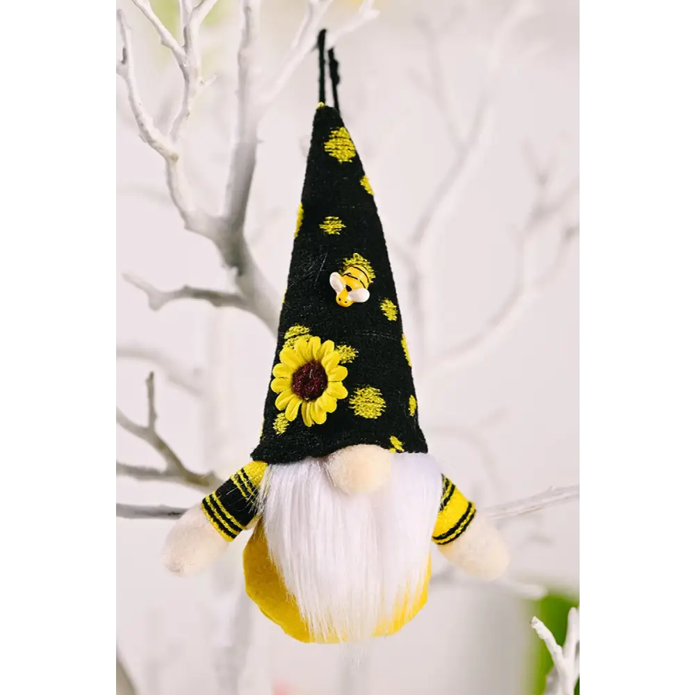 Random 4-Pack Sunflower Faceless Gnome Ornaments