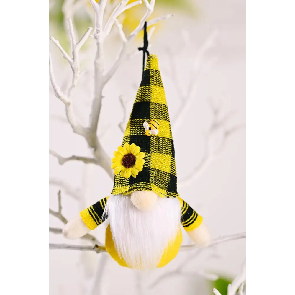 Random 4-Pack Sunflower Faceless Gnome Ornaments