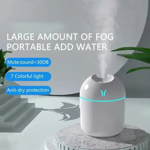 Revitalize Your Space with Mini USB Air Humidifier and Essential Oil Diffuser