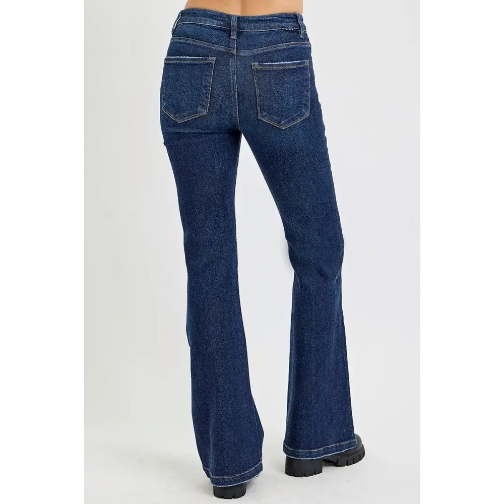 Vibrant High Rise Flare Jeans With Original Tags