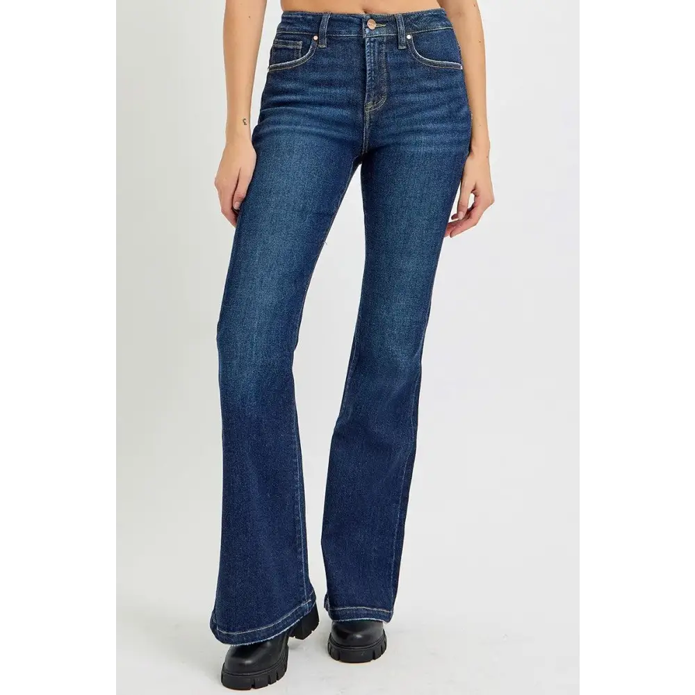 Vibrant High Rise Flare Jeans With Original Tags