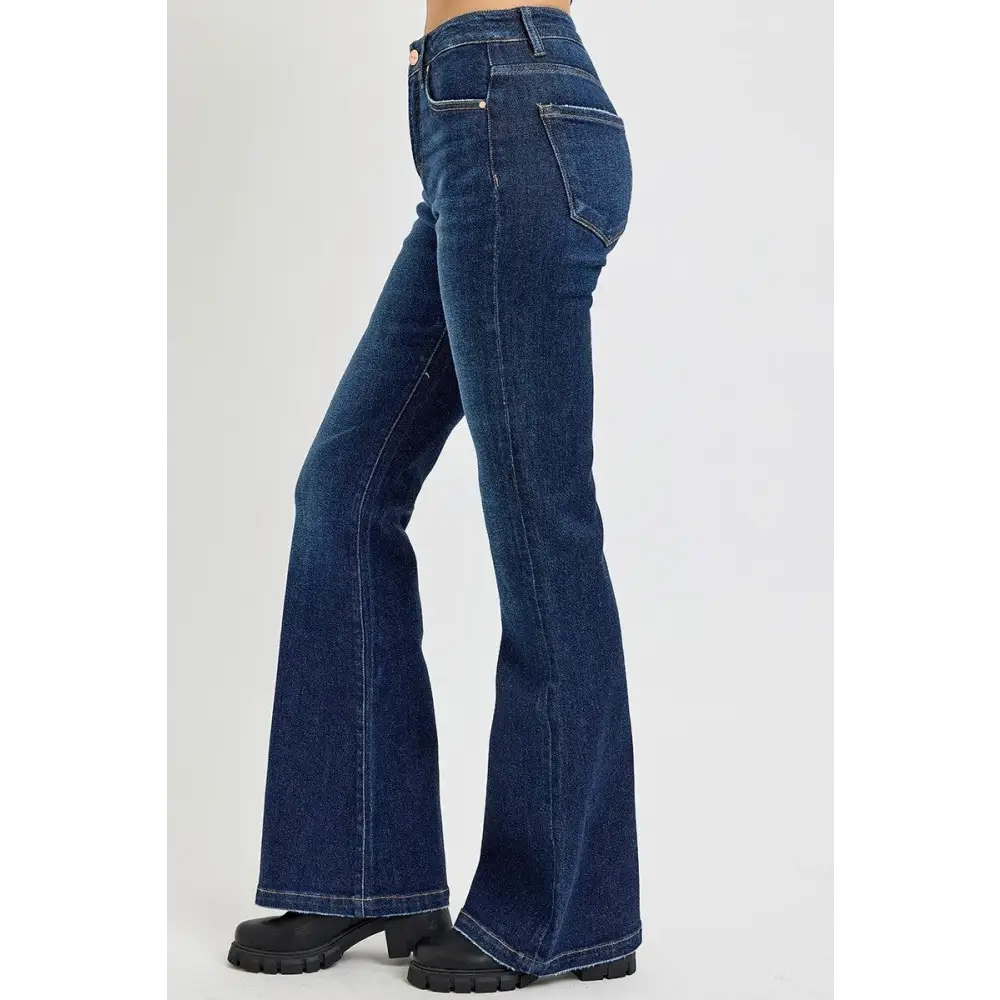 Vibrant High Rise Flare Jeans With Original Tags