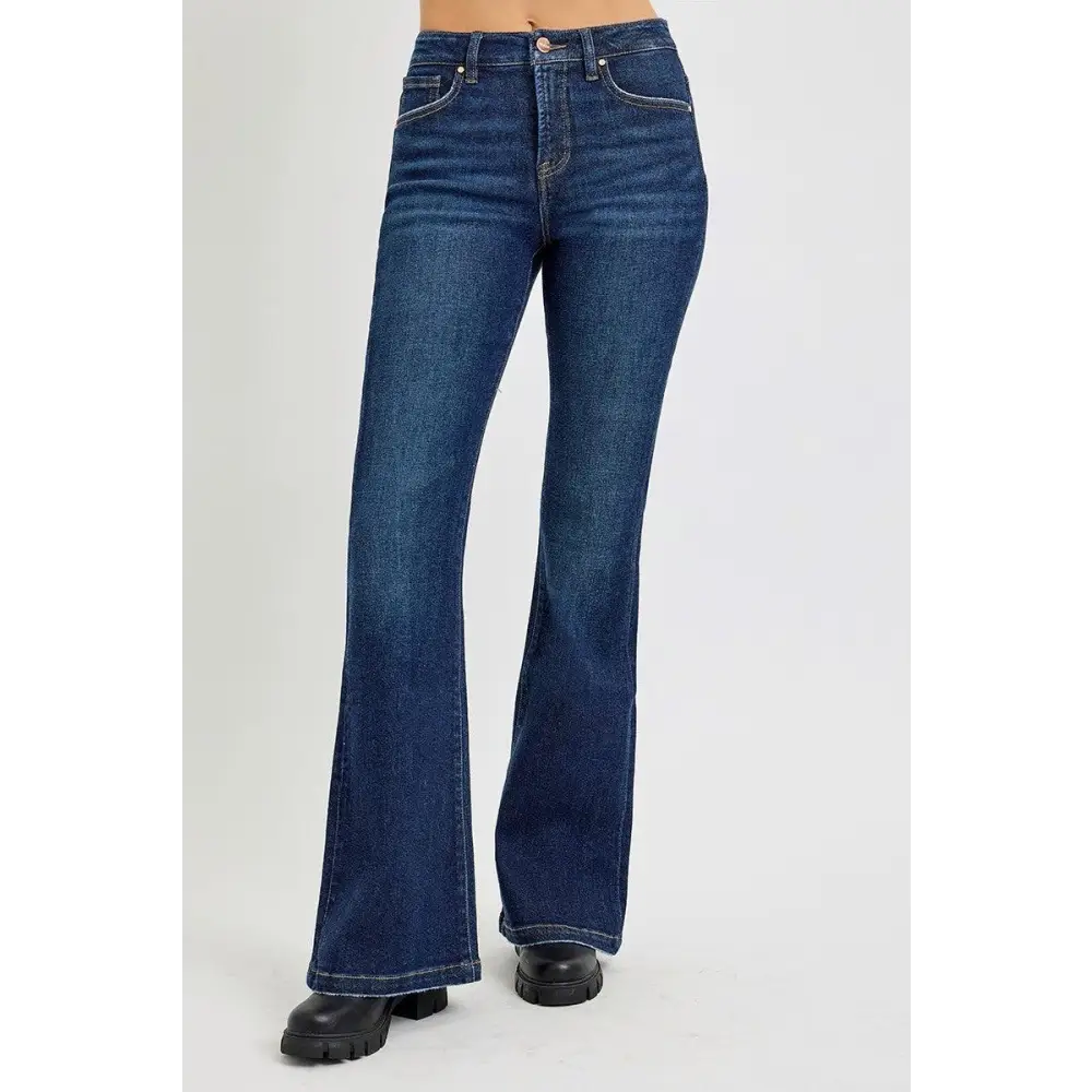 Vibrant High Rise Flare Jeans With Original Tags