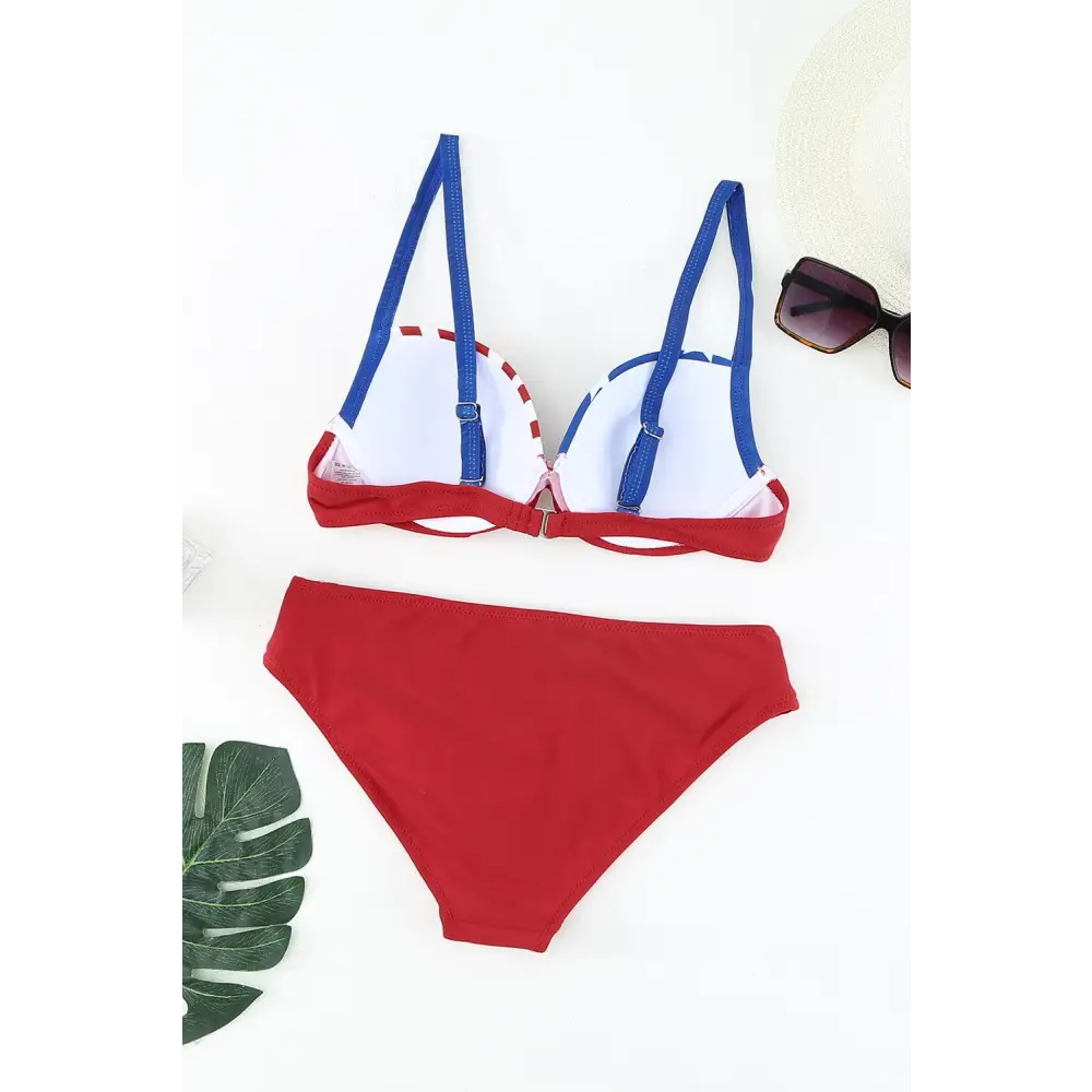 Sizzling Synz Ruched Bikini Set for Beach-Ready Confidence