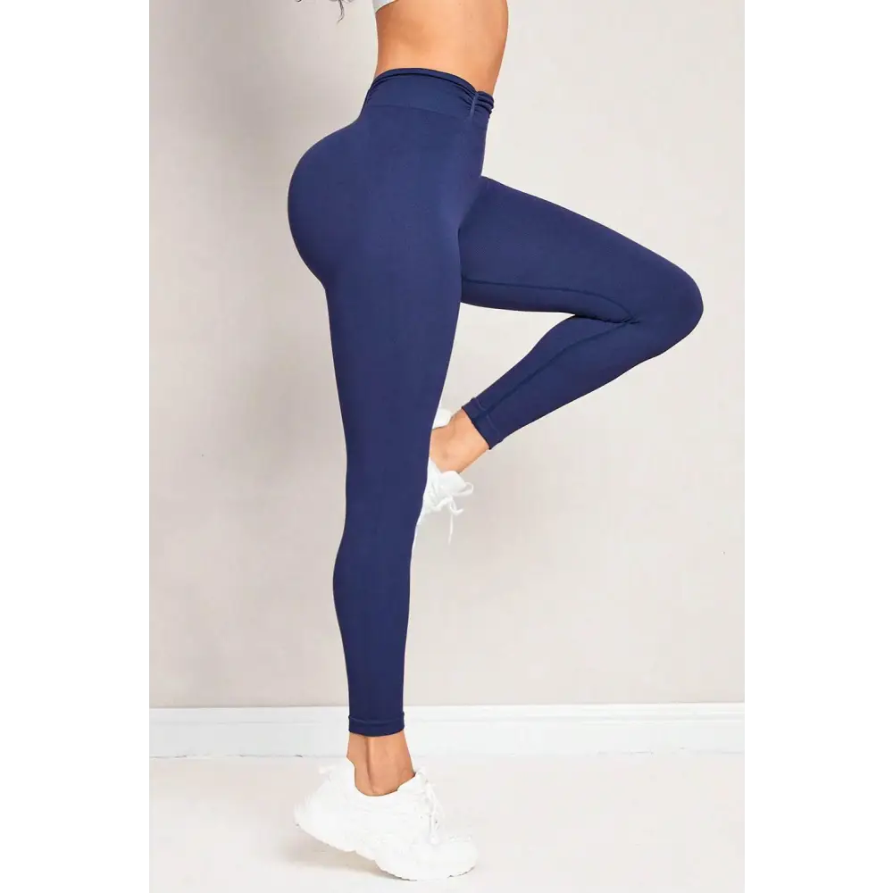 Ruched High Waist Active Leggings