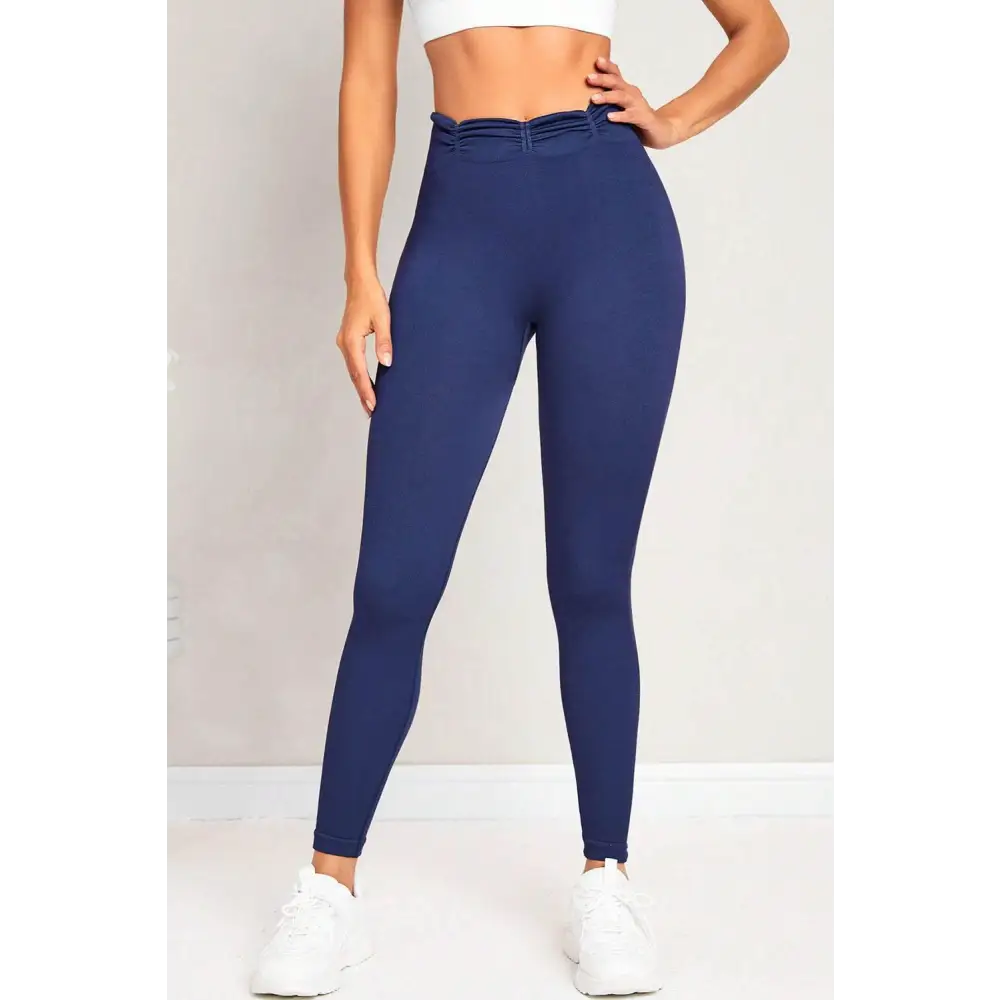 Ruched High Waist Active Leggings