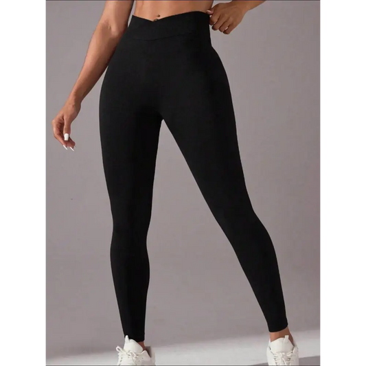 Seamless High Waist Active Pants - Black / S - CynthiaMonica CM