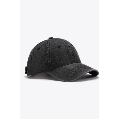 Plain Adjustable Baseball Cap - CM Fashion