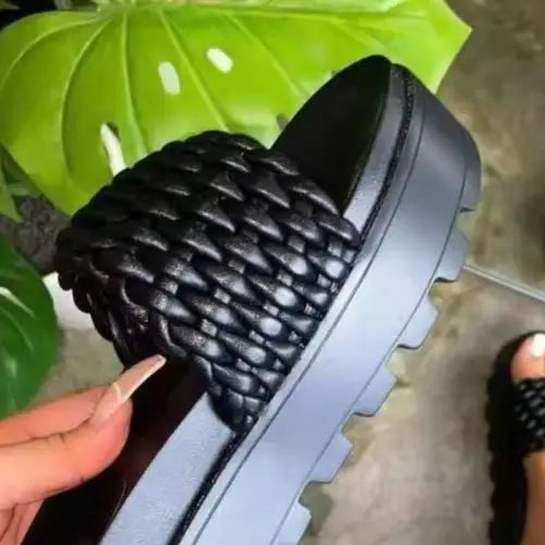 Black Summer Sandals