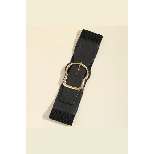 Black Zinc Alloy Belt