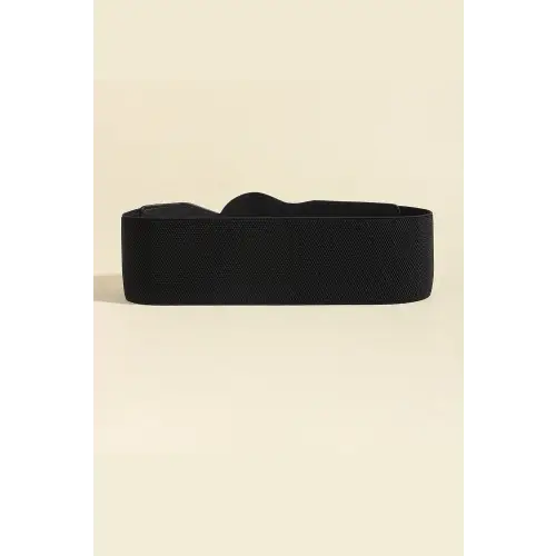 Black Zinc Alloy Belt