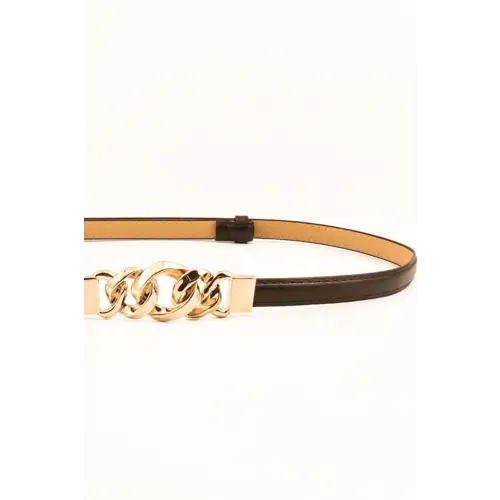 Sleek White Belt