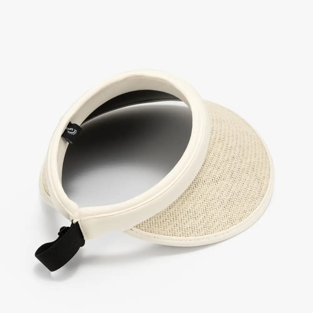 Solid Adjustable Weave Visor