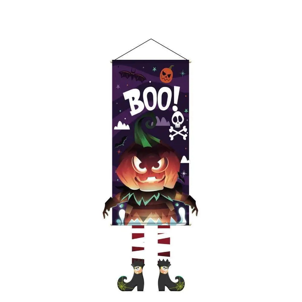 Spook Up Your Space with Assorted 2-Piece Halloween Element Hanging Decor