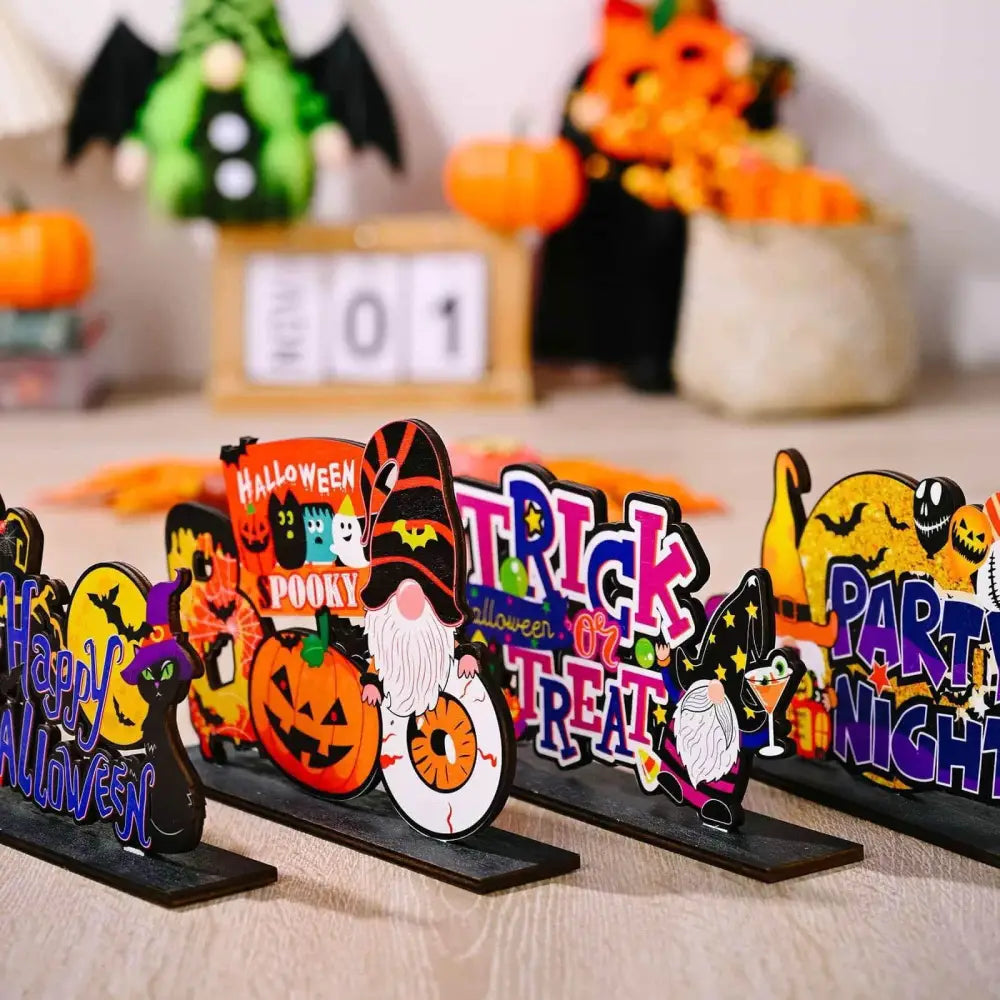 Spooktacular Assorted 2-Piece Halloween Element Ornaments