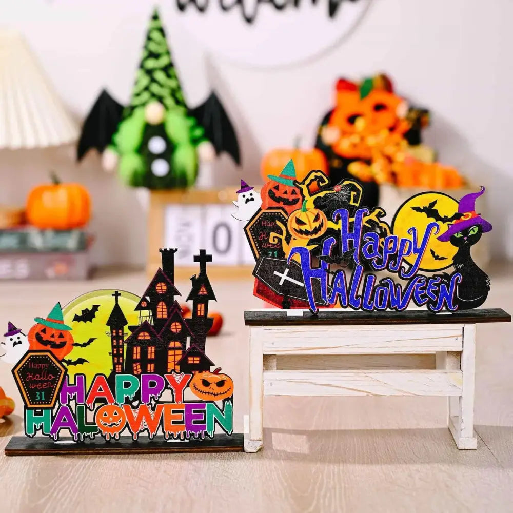 Spooktacular Assorted 2-Piece Halloween Element Ornaments