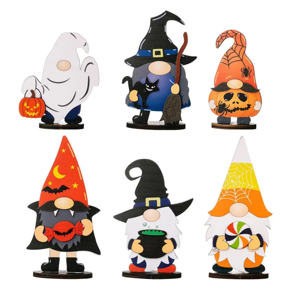 Spooktacular Assorted 2-Piece Halloween Element Ornaments for Festive Fun