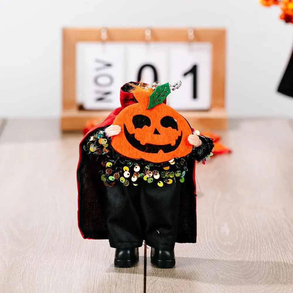 Spooktacular Two-Piece Sequin Halloween Hanging Widgets for Unique Decor