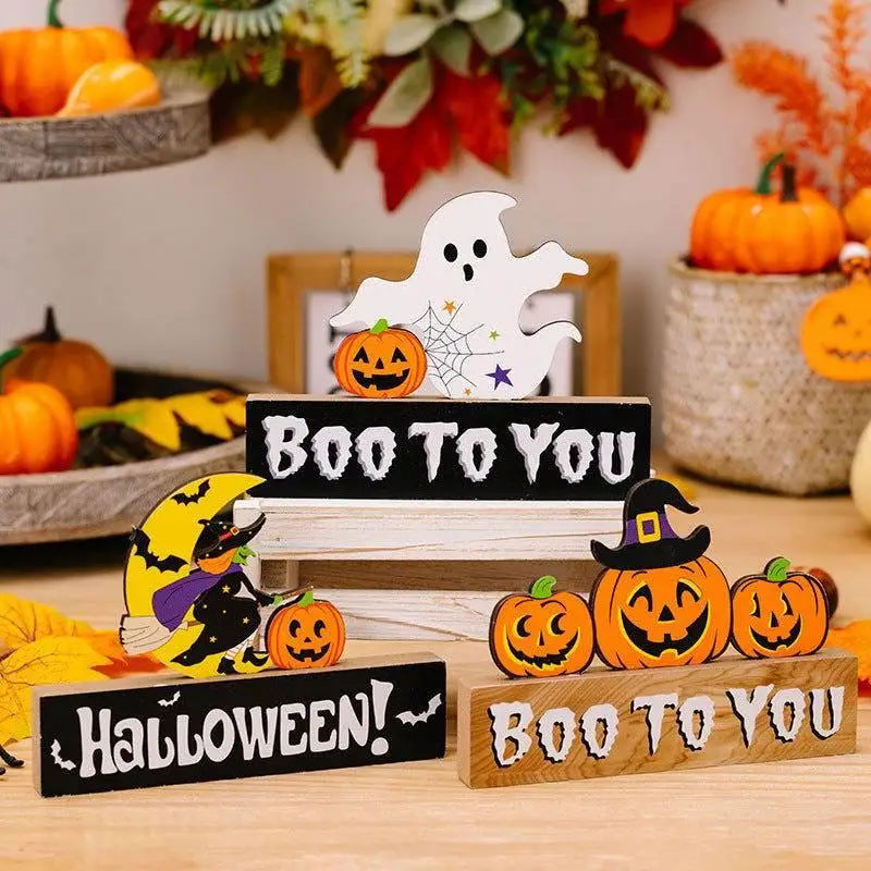 Spooky Chic Assorted 2-Piece Halloween Element Ornaments