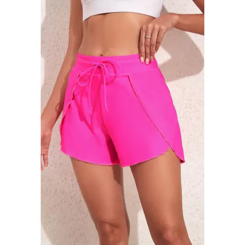 Stretchy Synz Drawstring Waist Swim Shorts for Beach Comfort