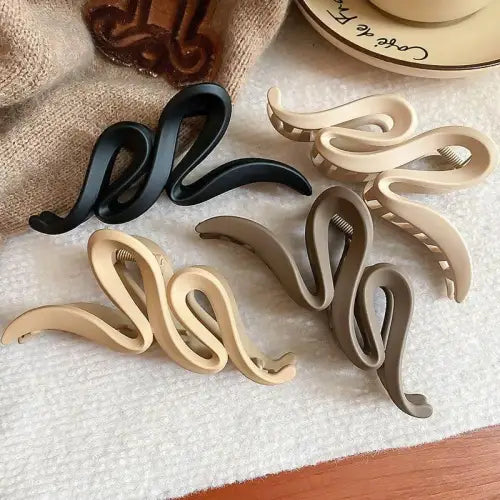 Alloy Acrylic Hair Claw Clip - CM Fashion