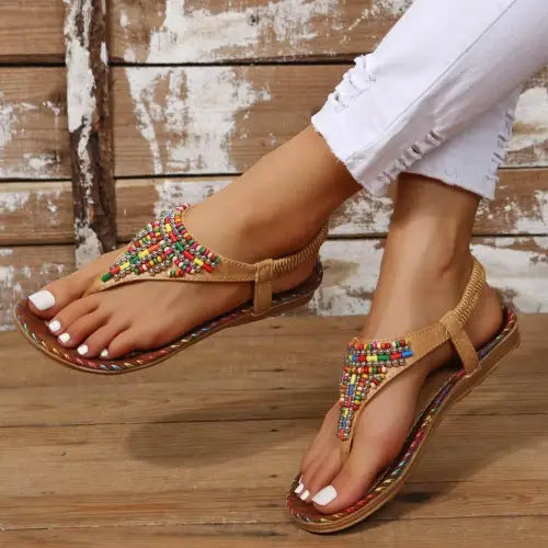 Beaded Sandals