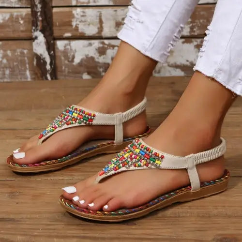 Beaded Sandals