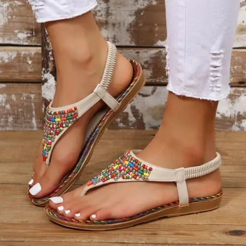 Beaded Sandals