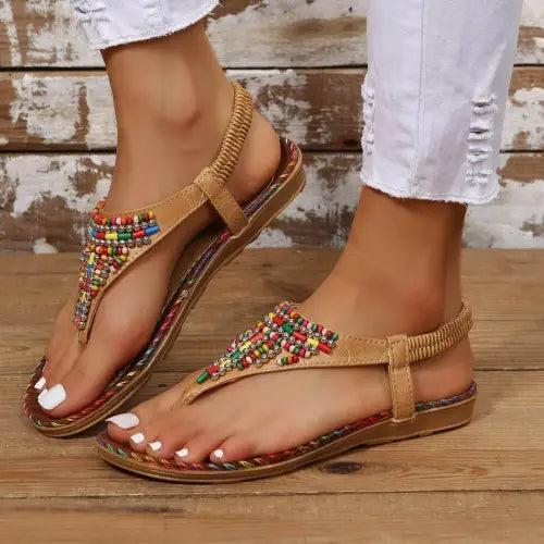 Beaded Sandals