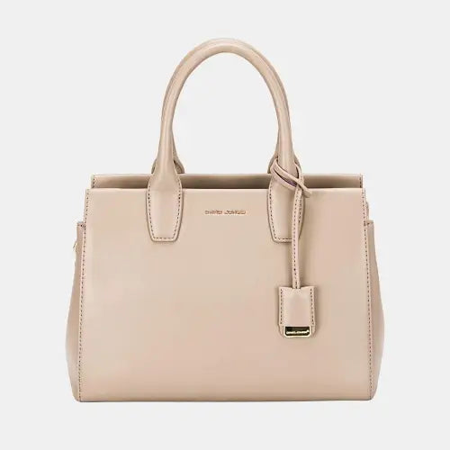 Stunning David Jones PU Leather Handbag in Light Green