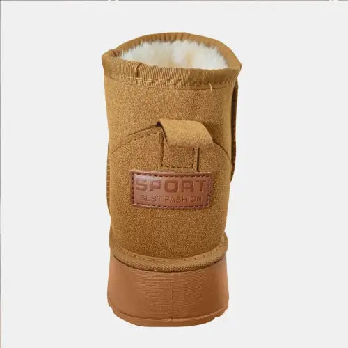 Fleece Chunky Mini Boots