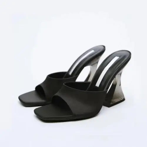 Open Toe High Heel Sandals - CM Fashion