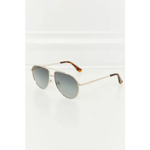 Stylish Aviator Sunglasses with TAC Polarization Lens