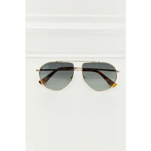Stylish Aviator Sunglasses with TAC Polarization Lens