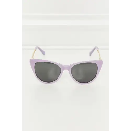 Cat-Eye Acetate Frame Sunglasses