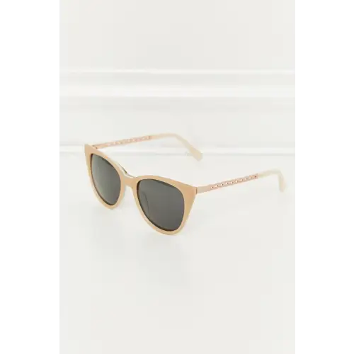 Cat-Eye Acetate Frame Sunglasses