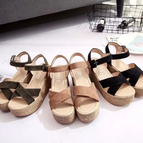 Stylish Crisscross Sandals