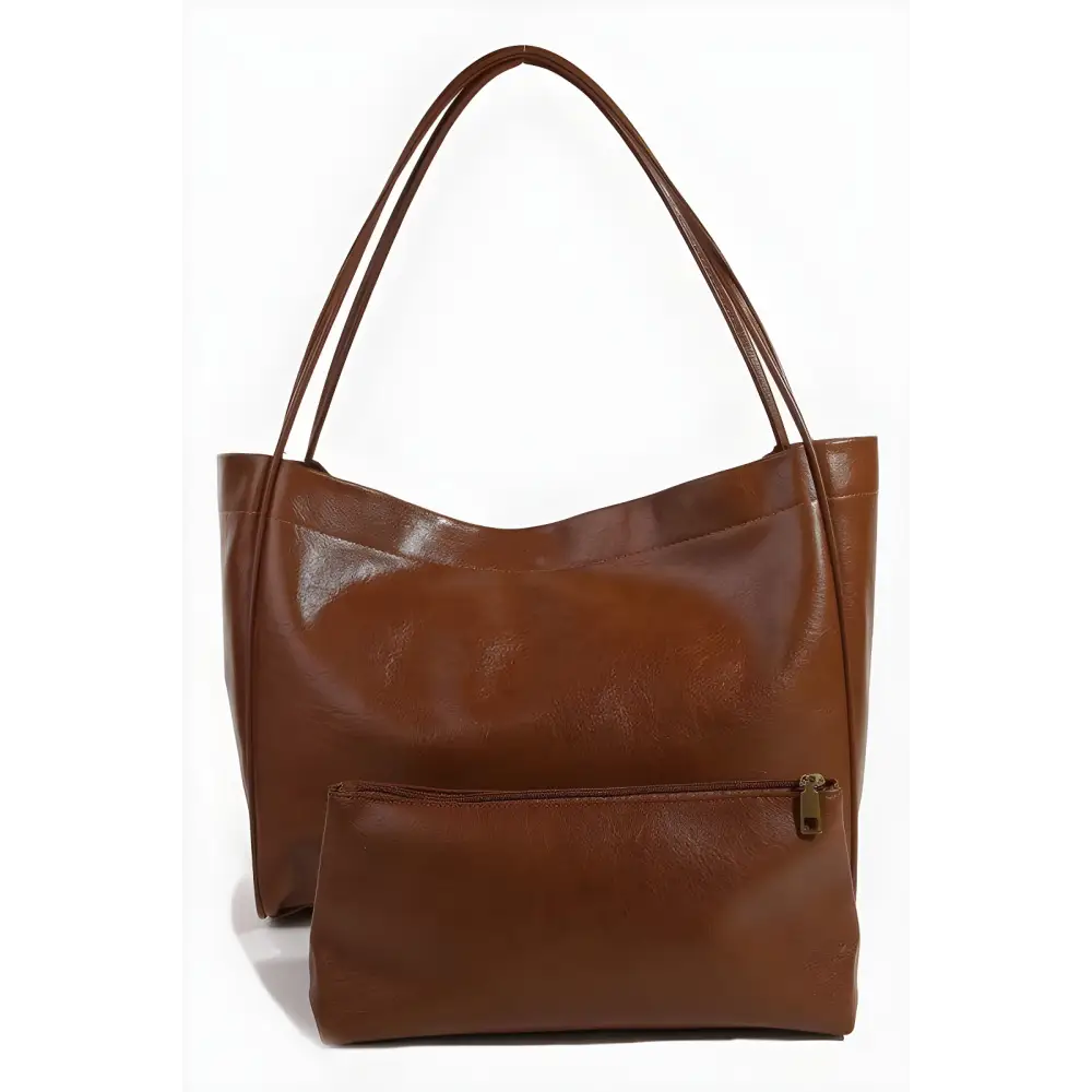 Stylish Fame Faux Leather Tote Bag for Every Occasion