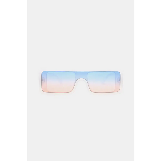 Polycarbonate Frame Rectangle Sunglasses - CM Fashion