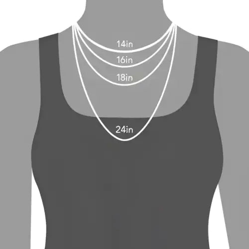 Turquoise Cross Hip Hop Versatile Necklace