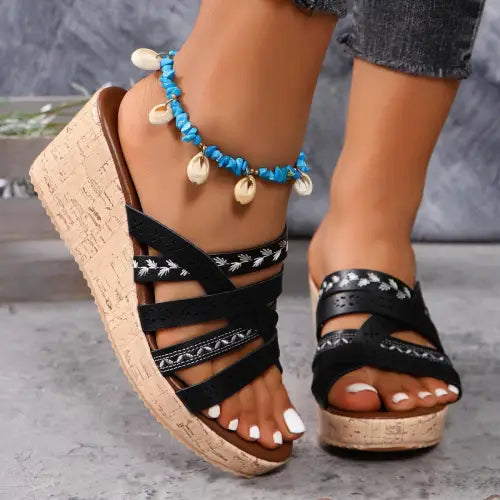 Crisscross Sandals