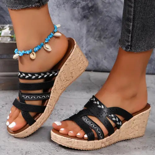 Crisscross Sandals