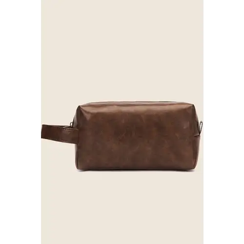 Stylish Leather Makeup Bag Transforms Your Travel Routine